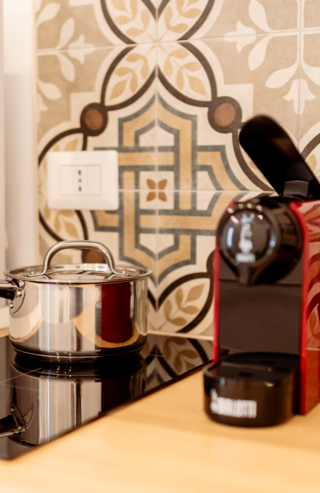 cucina, macchina da caffè