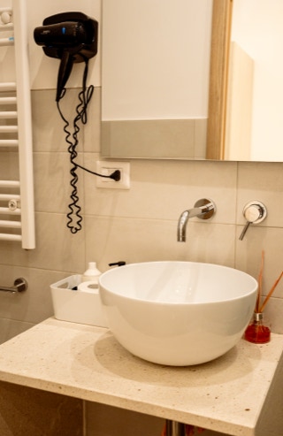 Bagno con phon